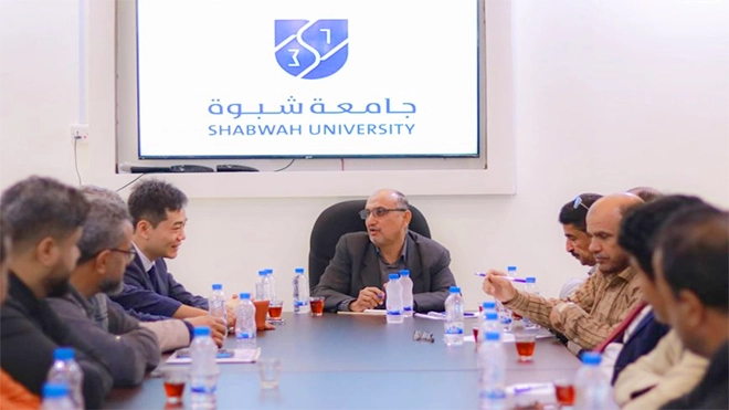 جامعة شبوة تكشف عن توجه بإنشاء كلية متخصصة بالطاقة المتجددة